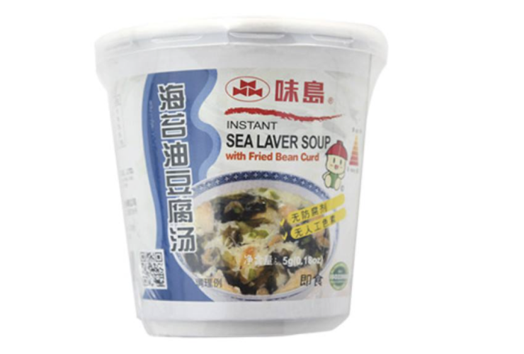 生产,味岛食品(上海)工业销售的方便食品-海苔油豆腐汤(规格